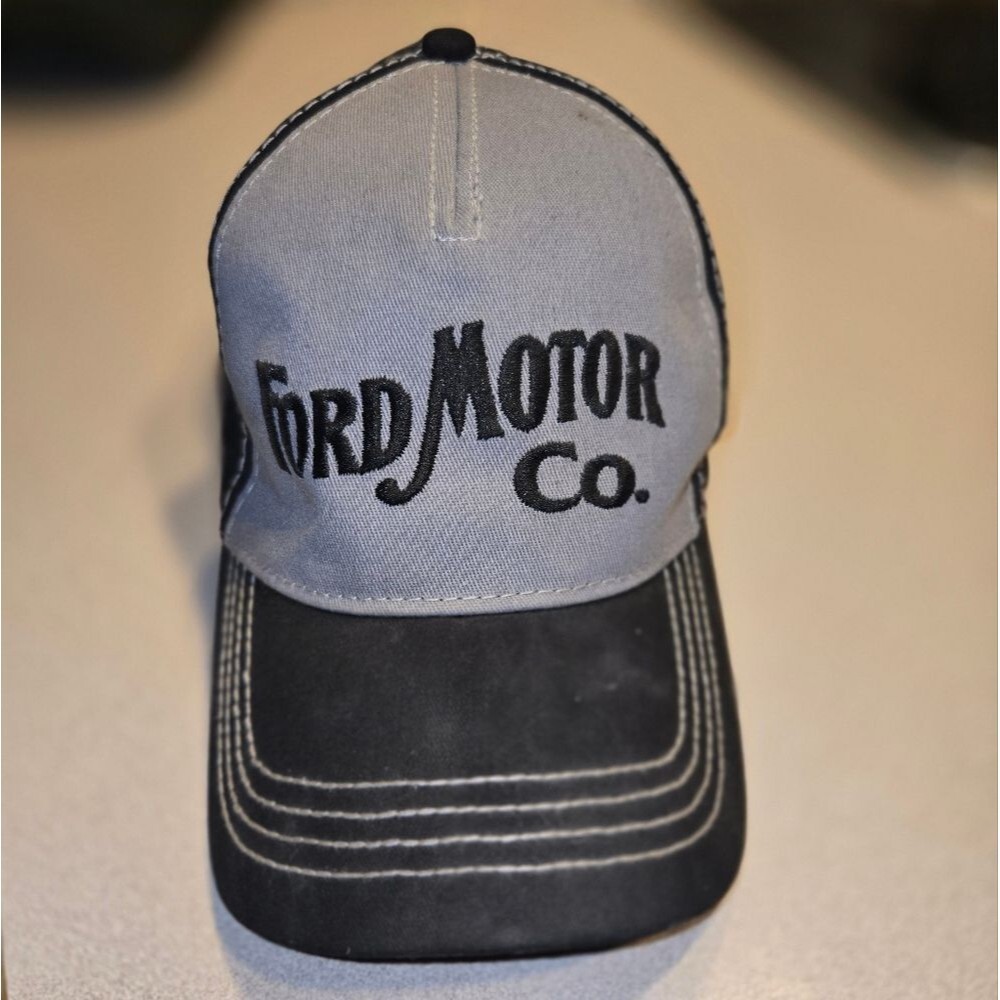 Ford Motor Co. Black and Gray Bsseball Cap